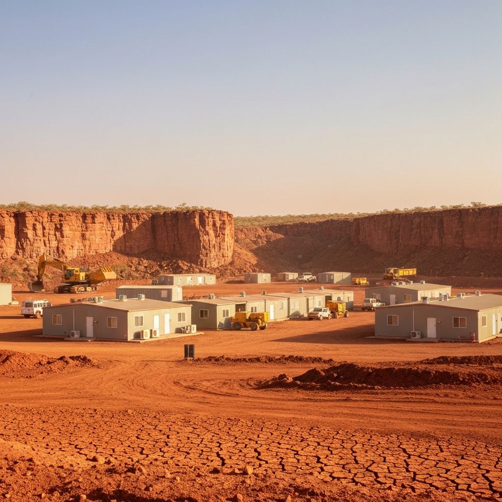 Remote site logistics in the Pilbara